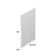 Revel 35.8'' x 70'' Pivot Shower Door with CleanCoat® Technology