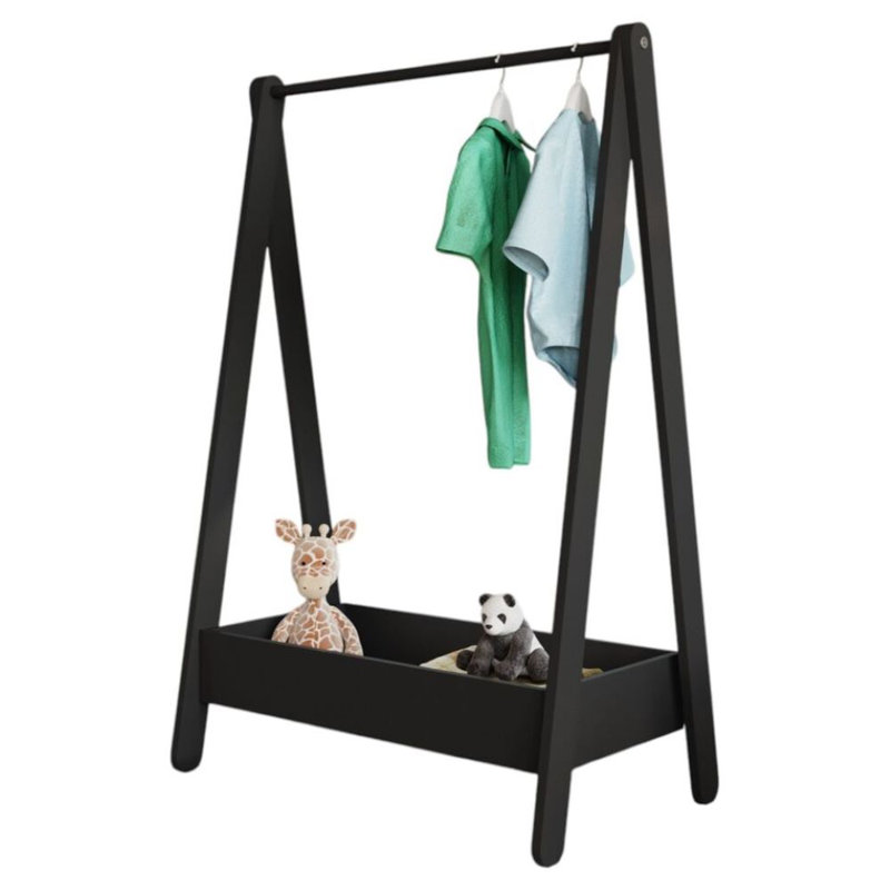 Deidre 64.5cm Clothing Rack, Black