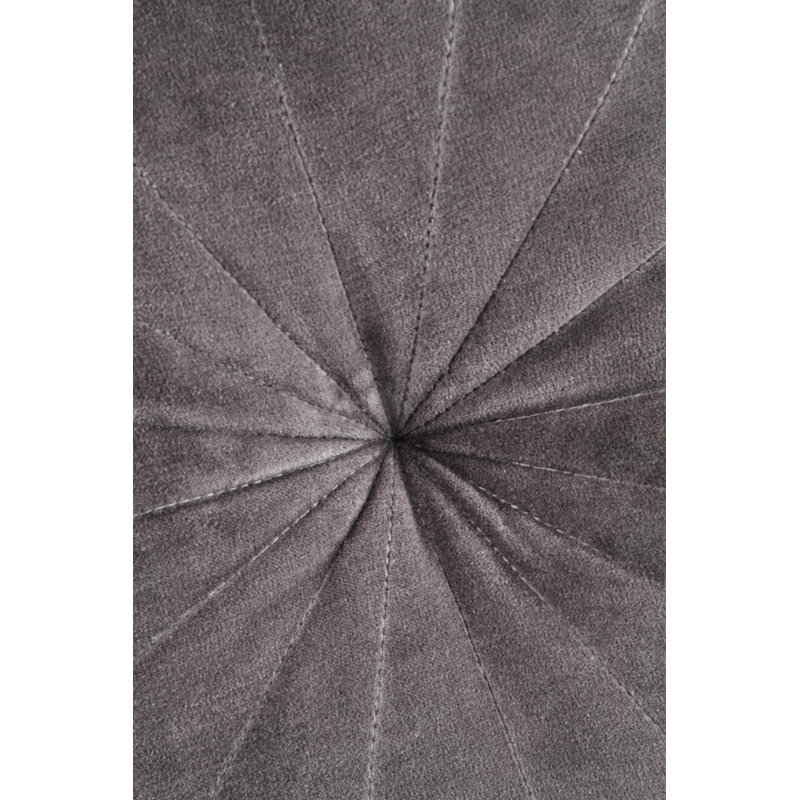 Circular Throw Cushion, Taupe