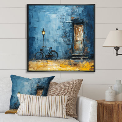 " Blue Journey Bicycle I "