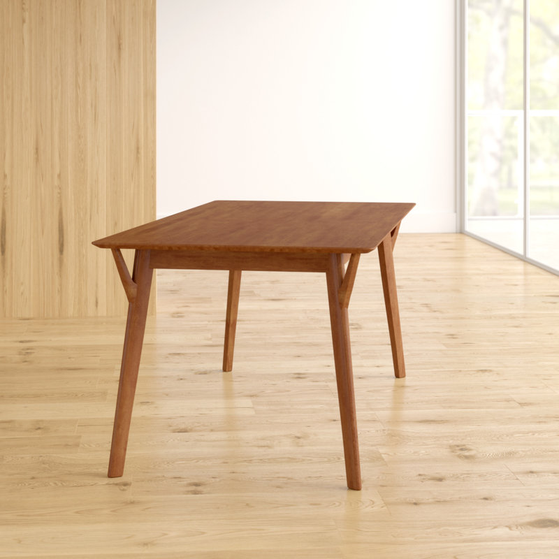 Table de salle à manger en bois de 71 po Evanston, Noyer