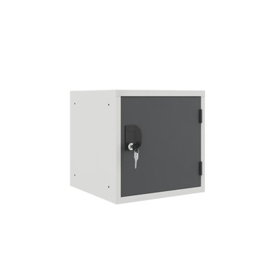 Casiers à cubes 15 po Stokes - casier 7035P - porte RAL 7012P