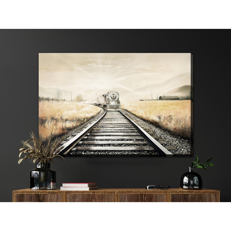 On The Horizon Canvas Wall Art