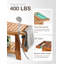 Bancs de douche 28 po en bois d'acacia pour douche intérieure