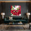 «Fruit framboise rouge», art mural sur toile-490889101
