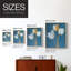 Reproduction encadrée FLORAL Series Cxxxi - bois massif-1115007901