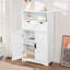Storage Cabinet, Bathroom Cabinet, Accent Cabinet, White