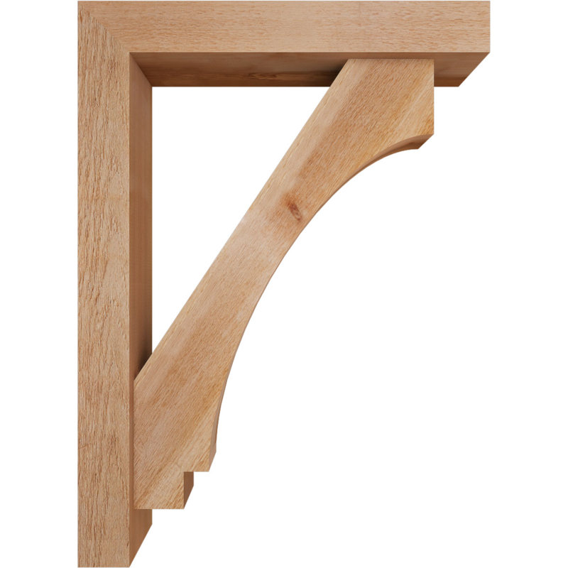 Support de bloc impérial avec entretoise décalée, 44 x 32, Cèdre rouge occidental de l 6 po (scié brut)
