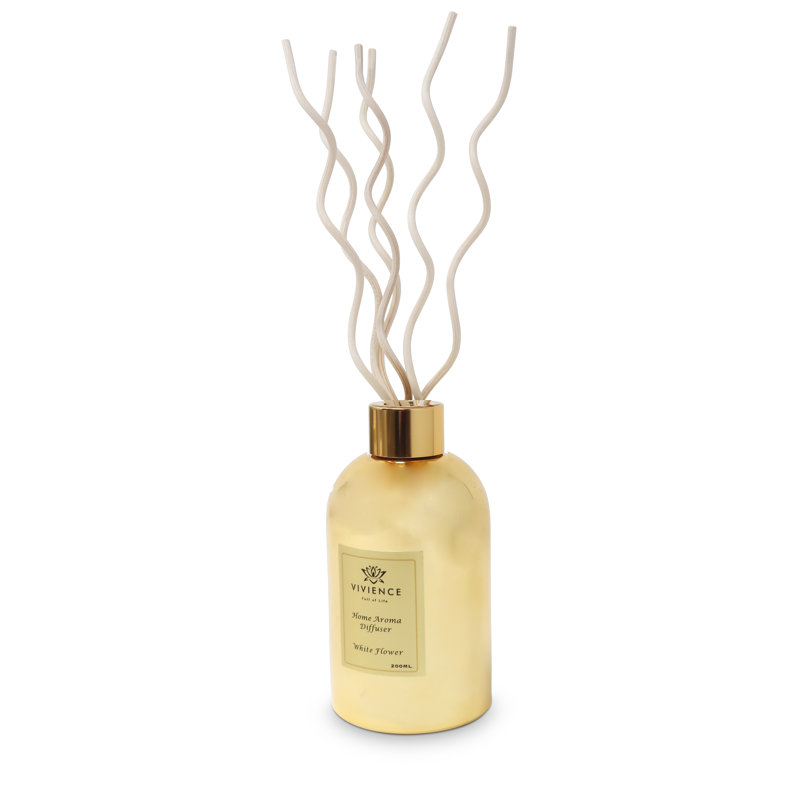 Borisav Plant / Floral Diffuser, Gold