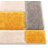 Cobina Escondido Yellow Modern Geometric 3D Textured Shag Rug-37328449
