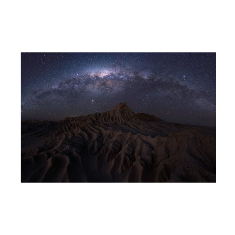 Art sur toile, Jingshu Zhu Mungo National Park, H 12 po x l 19 po