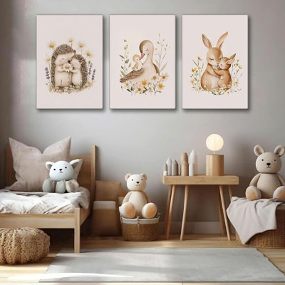 3 Piece Wrapped Canvas Print