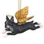 Ornement en forme d'ange pour chien «Honor the Pooch Boston Terrier»