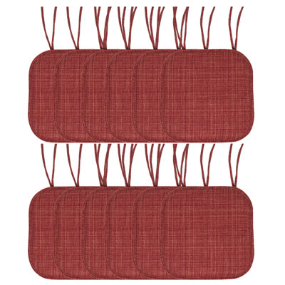 Coussin de chaise antidérapant en mousse à mémoire de forme 16 po x 16 po Aria