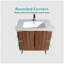 Meuble-lavabo rayé 30 po avec lavabo