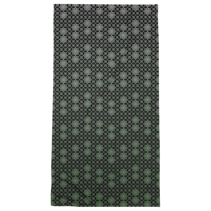Serviette de plage Lattice, Vert