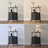 2-Pack Round End Table (Set Of 2) With Charging Station & Sliding Tambour Door, Fluted Side Table With Storage-712268753-734078360