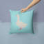 Coussin extérieur à damier d’oie éclectique-48710504-23813424