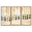 "Forest Forest Wall Art", ensemble botanique sur toile encadrée 3 pièces-2085634830-2085634829
