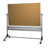 Platinum Reversible Freestanding Porcelain Reversible Small - 2' - 4' Bulletin Board