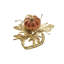 Gilded Gourd Napkin Ring