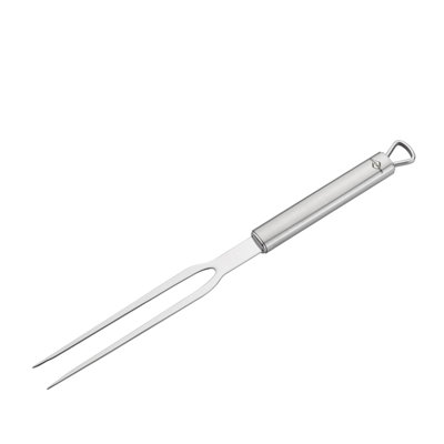 Parma 1 Piece Stainless Steel (18/10) Wood Stainless Steel Serving Fork
