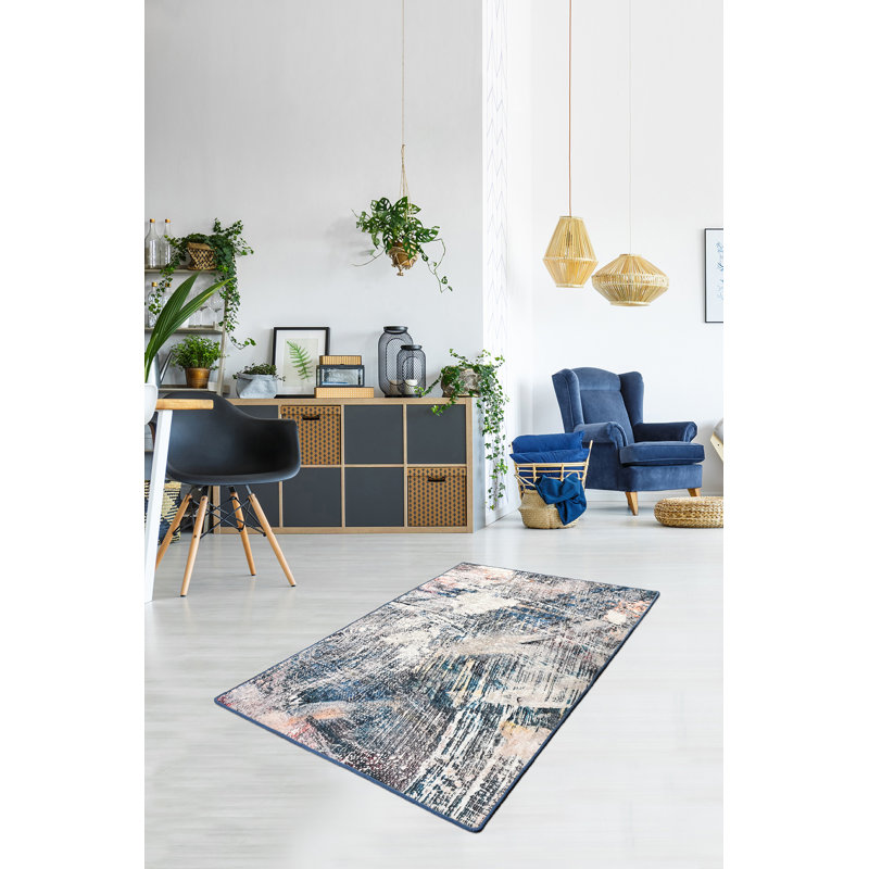 Abstract Shag Area Rug, Rectangle 119 x 178cm