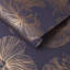 Floral Metallic Wallpaper Double Roll