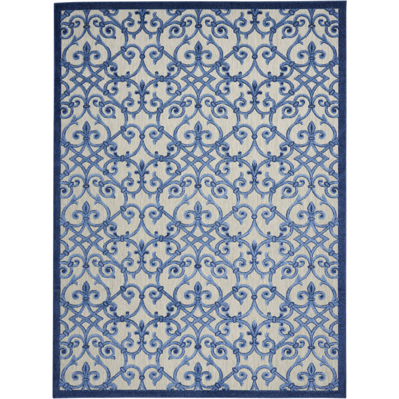 Aasto Ikat Indoor Rug, Rectangle 7'10" x 10'6"