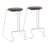Upholstered Counter Stool with Metal Frame-1522470854-1560020496