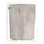 Gretchen Teak End Table, White