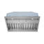 Hauslane 860 Cubic Feet Per Minute Convertible Insert Range Hood with Baffle Filter and Light Included