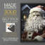 «Santa Paws II», reproduction encadrée - bois massif-673906038-673905929