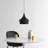 Schultz 9.5" W Metal 1-Light Single Teardrop Pendant -1190447869