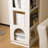 French style floor mounted rotatable bookcase-1599027177