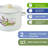 Lavender Enamelware Steel Pot with Lid