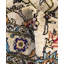 Tapis unique noué à la main Raffin - ivoire 4 pi 0 po x 5 pi 11 po Raffin