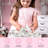 Porcelain Tea Set For Girls, Tea Party Set For Little Girls, Kids Tea Set Kitchen Pretend Play, Princess Tea Time Playset With Teapot Cups Carry Case
