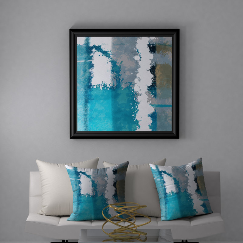 Housse de coussin carrée/insert, 18 po x 18 po