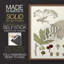 Feuilles et baies II, reproduction encadrée - bois massif-104035665-104035669