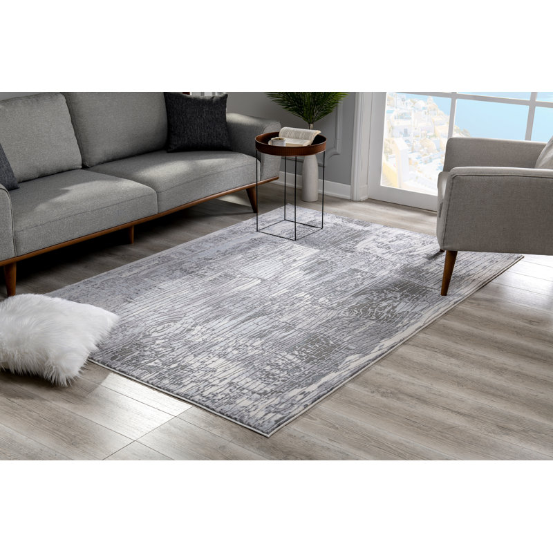 Rylenn Abstract Indoor Rug, Rectangle 7'10" x 10'10"