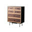 Commode 6 tiroirs 35,43 po Mid-Century
