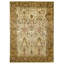 High-Quality Hand-Knotted Cream And Brown Area Rug