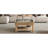 Square Fluted Lift-Top Coffee Table with Hidden & Open Storage-910848668