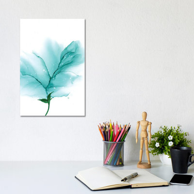 Whispy Flower II - Wrapped Canvas Painting - Wrapped Canvas Painting