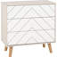 3 Drawer 80Cm W Chest of Drawer