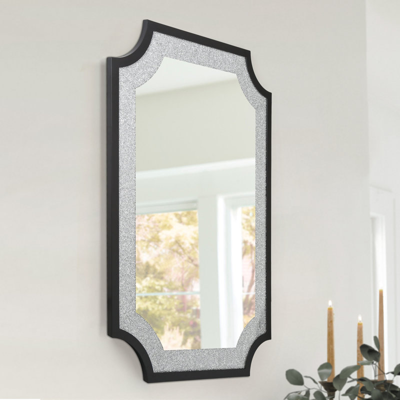 Escarment Metal Window Pane Mirror