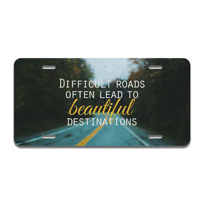 Cadre en aluminium Difficile Roads