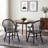Hughes 24" Wide Windsor Solid Wood Dining Chairs With Armrests-125524742