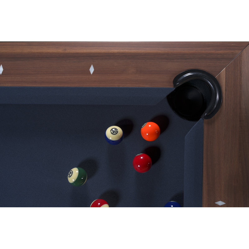 George Slate Pool Table With Professional Installation Included, 32" H x 53.5" W x 92.5" L